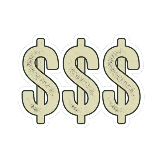 "Technically Wealthy" Sticker
