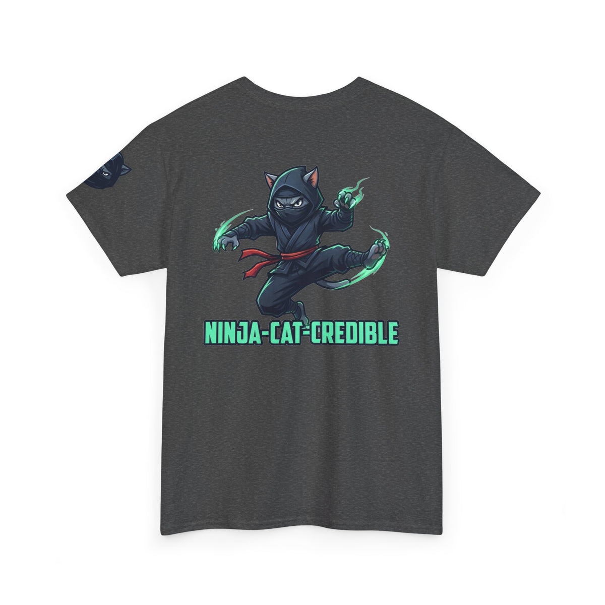 "Ninja Cat Credible" Premium Graphic Tee
