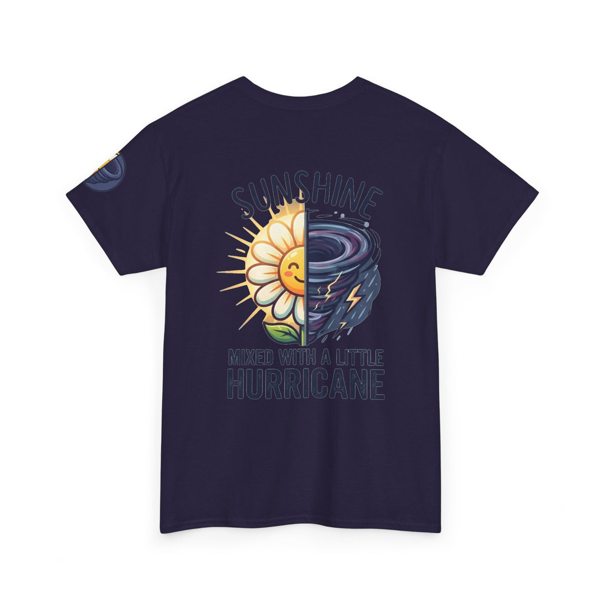 Color: Blackberry | Sunshine Mixed With A Little Hurricane Premium Graphic Tee