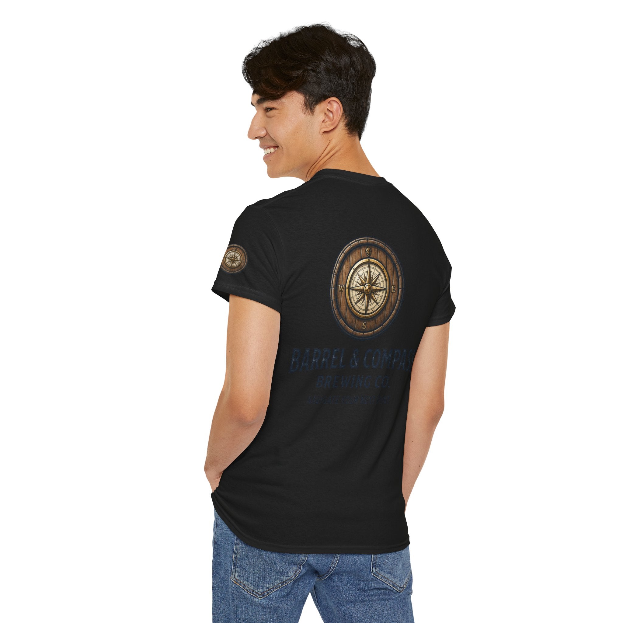 "Barrel & Compass Brewing" Premium Graphic Tee