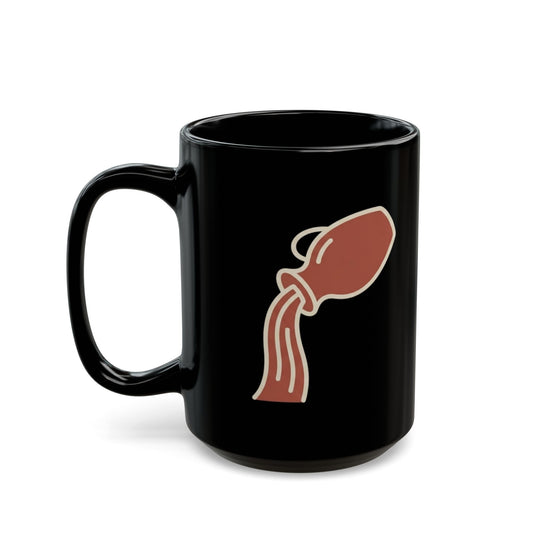 "Good Book Series Lot's Daughters" Black Ceramic Mug — Graphic