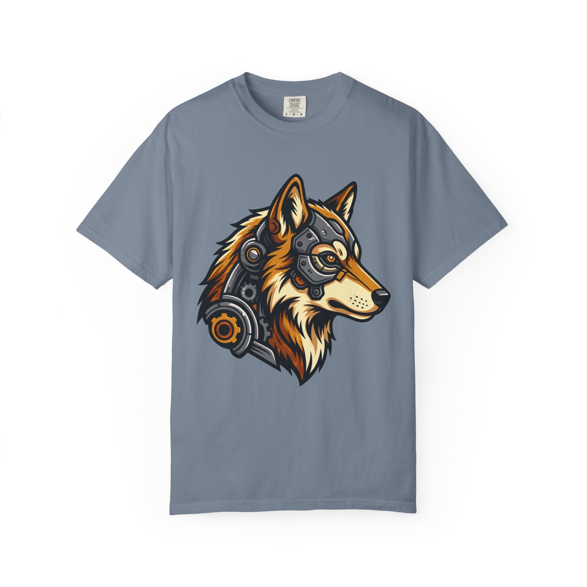 "Cyber Dog" Unisex Garment-Dyed Tee