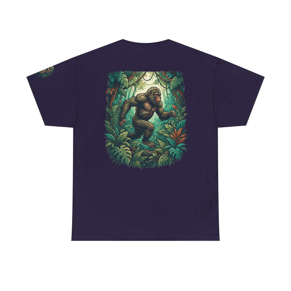 Color: Blackberry | The Bukit Timah Monkey Man (Singapore) Premium Graphic Tee