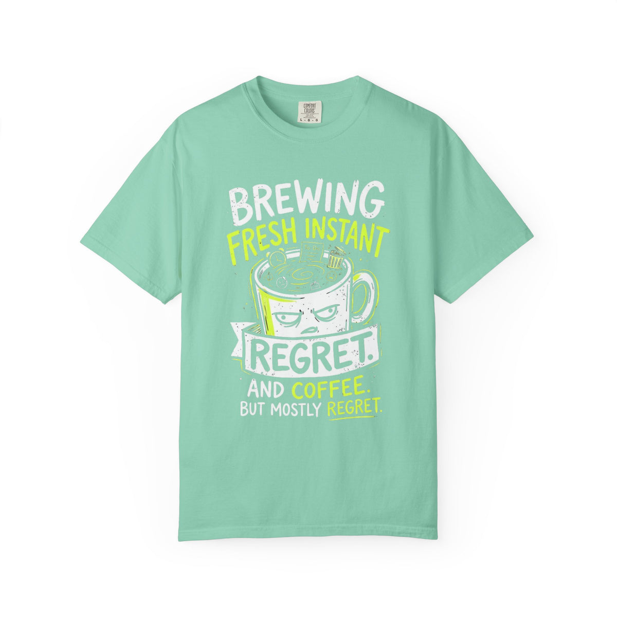Color: Island Reef | Instant Regret Unisex Garment-Dyed Tee