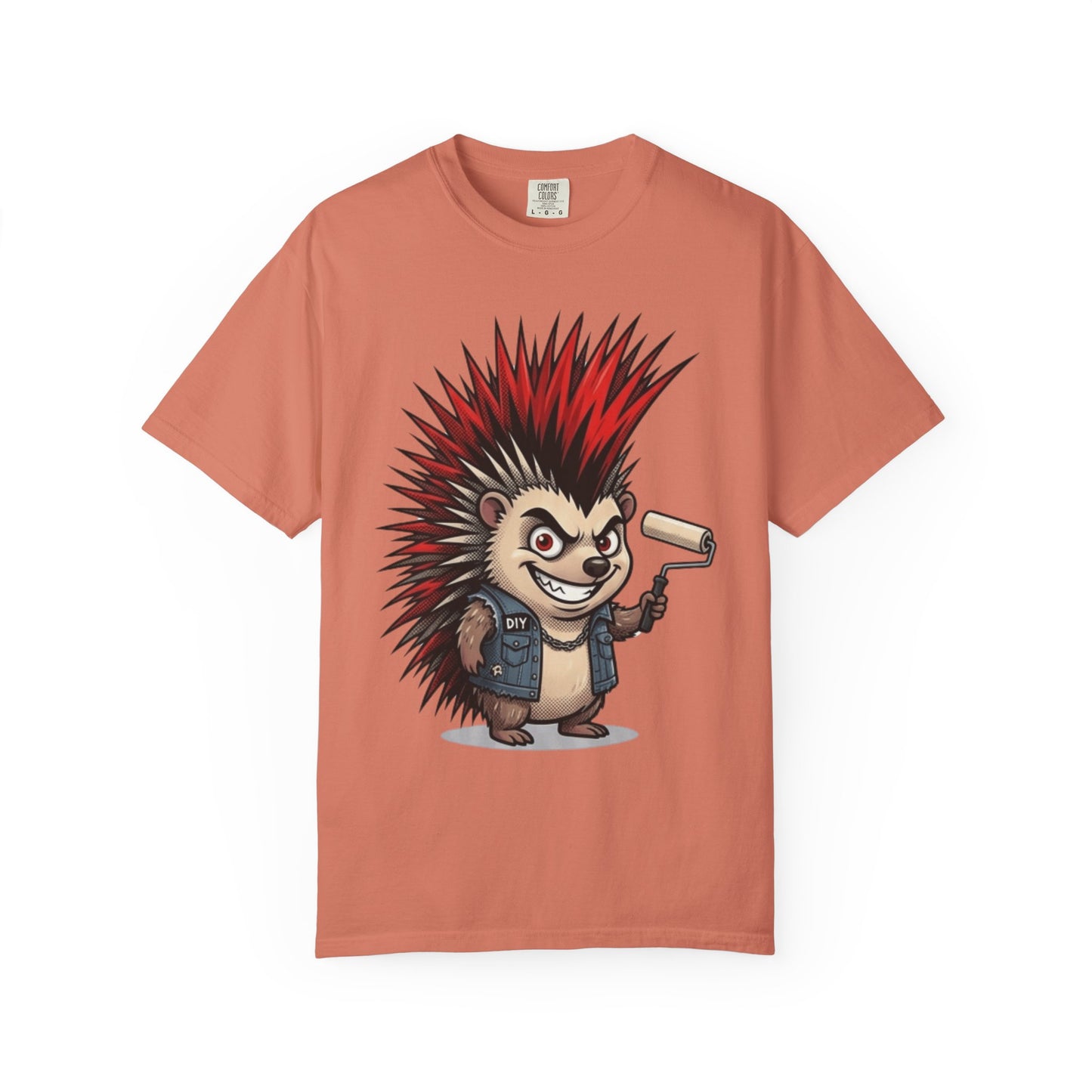 "Punkupine" Unisex Garment-Dyed Tee
