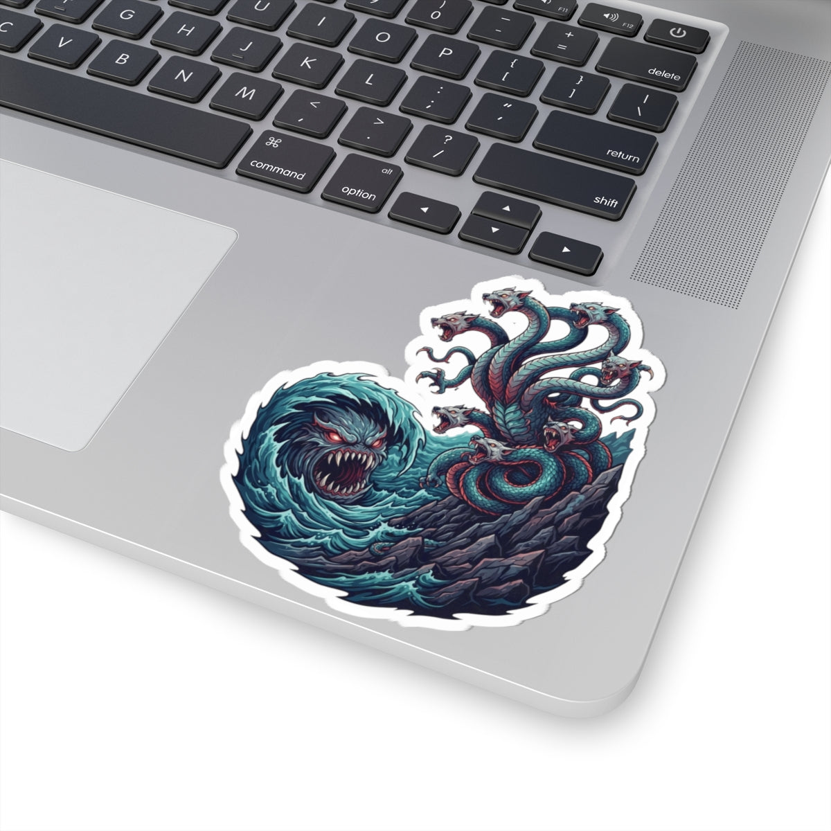 "Charybdis and Scylla (Greek Mythology)" Sticker — Main