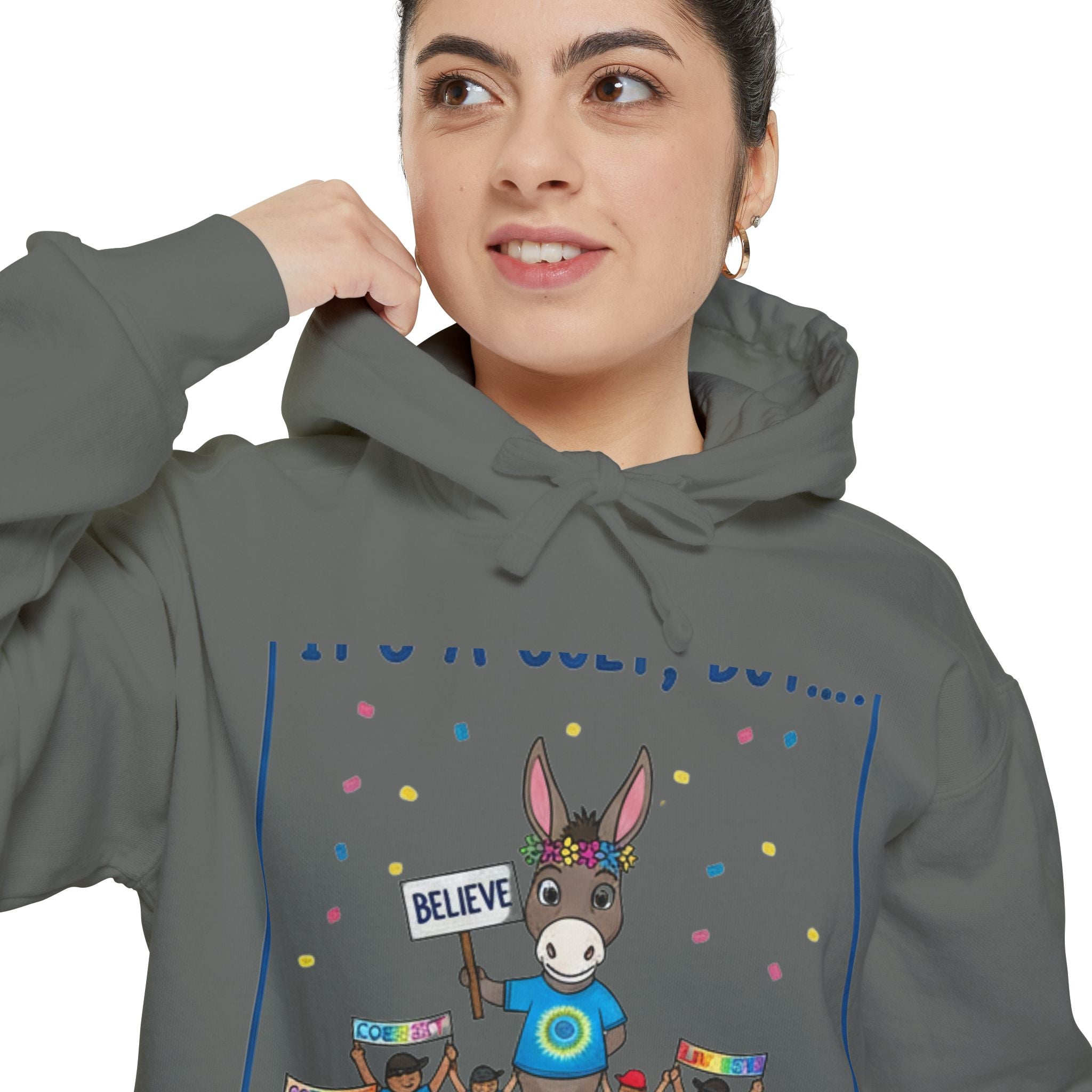 Cult: Liberal Edition | Garment-Dyed Hoodie — AttitudeShirts
