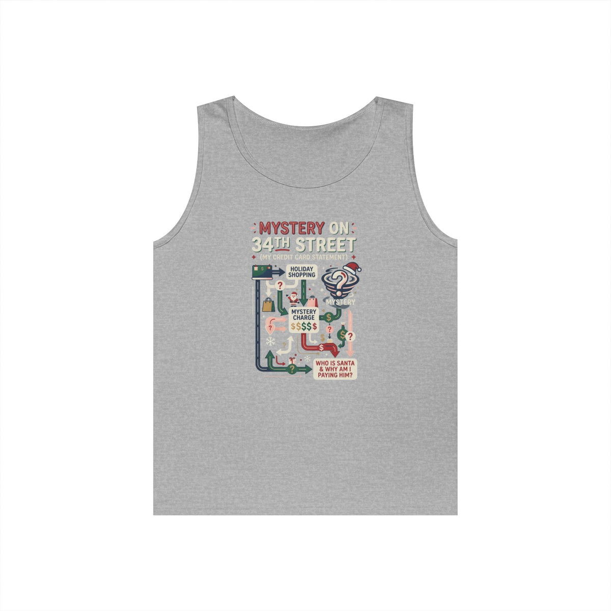 Color: Sport Grey | Mystery On 34th Street Tank Top