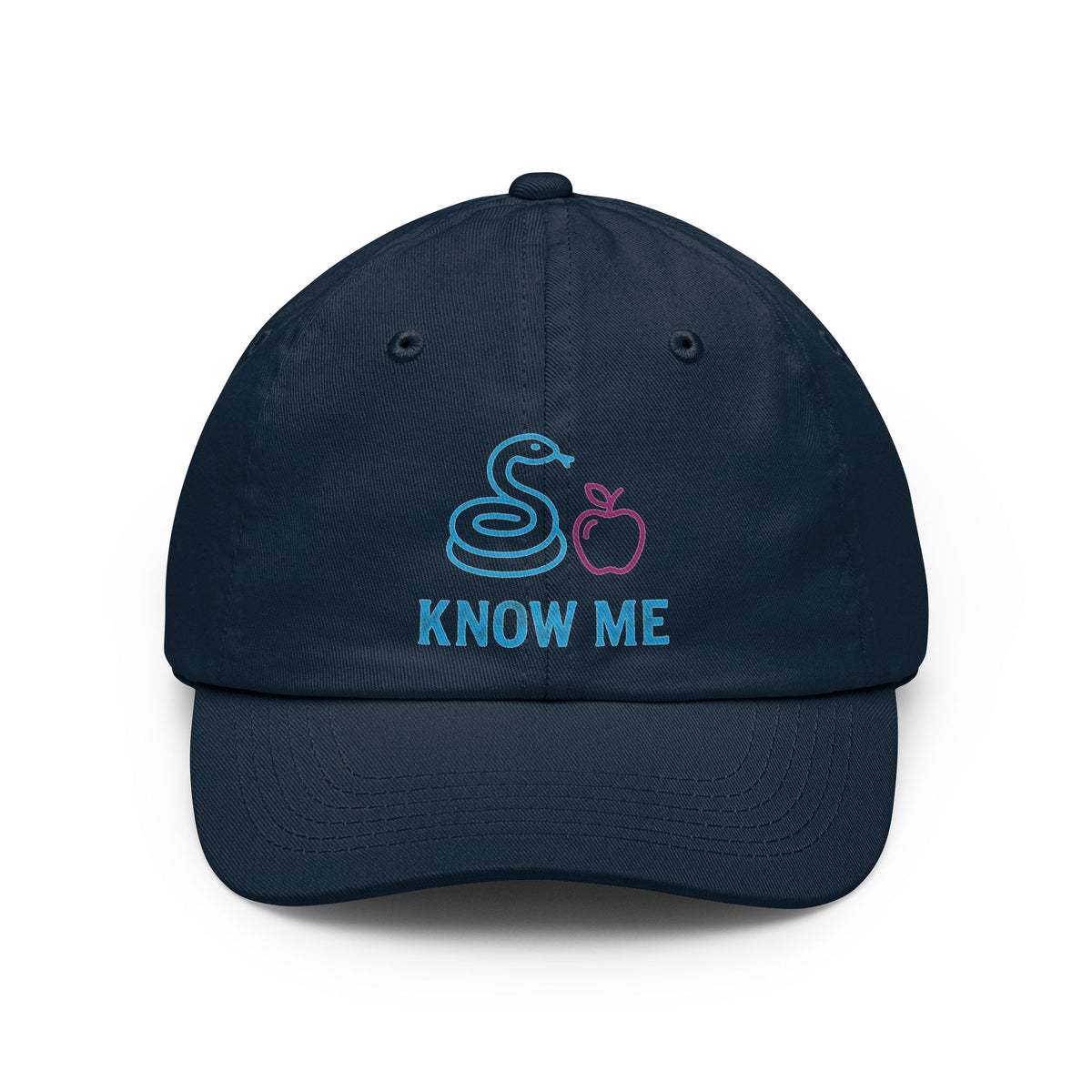 Color: Navy | Good Book Series Know Me In The Biblical Sense Dad Hat