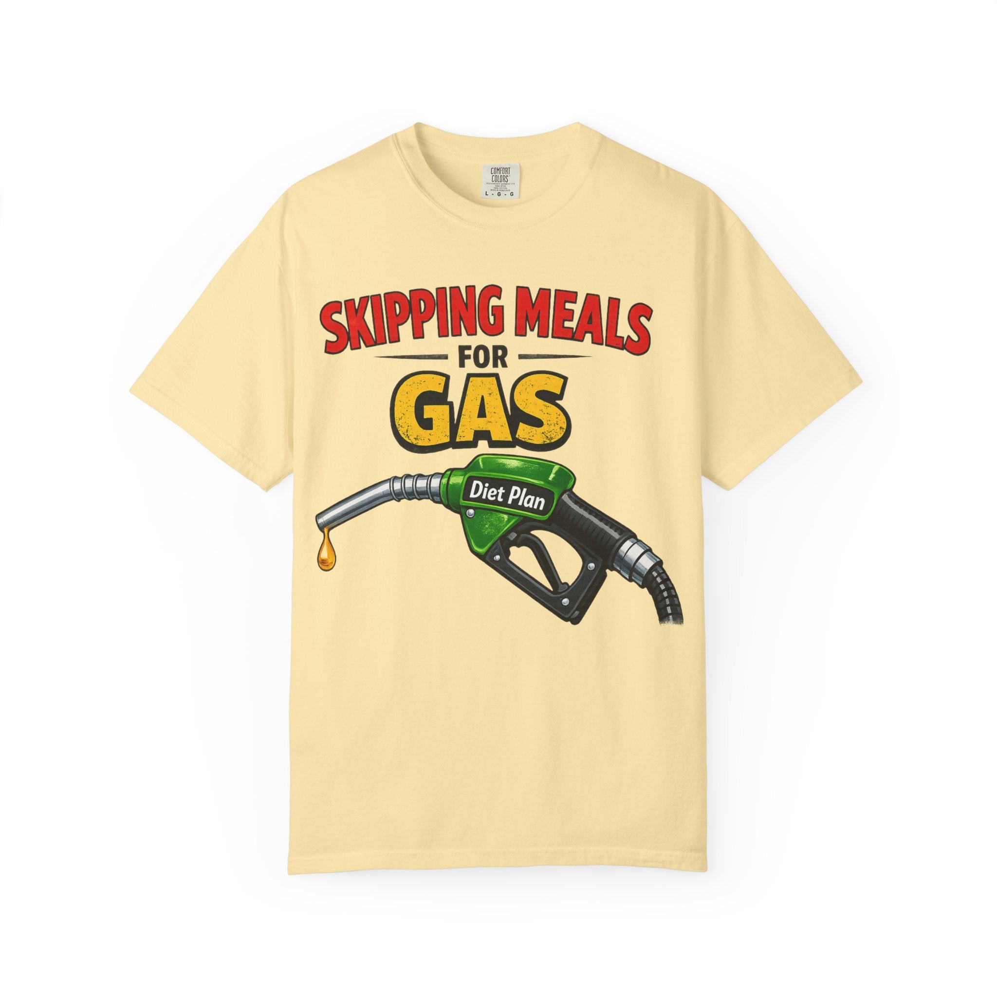 "The High-Octane Diet Plan" Unisex Garment-Dyed T-shirt