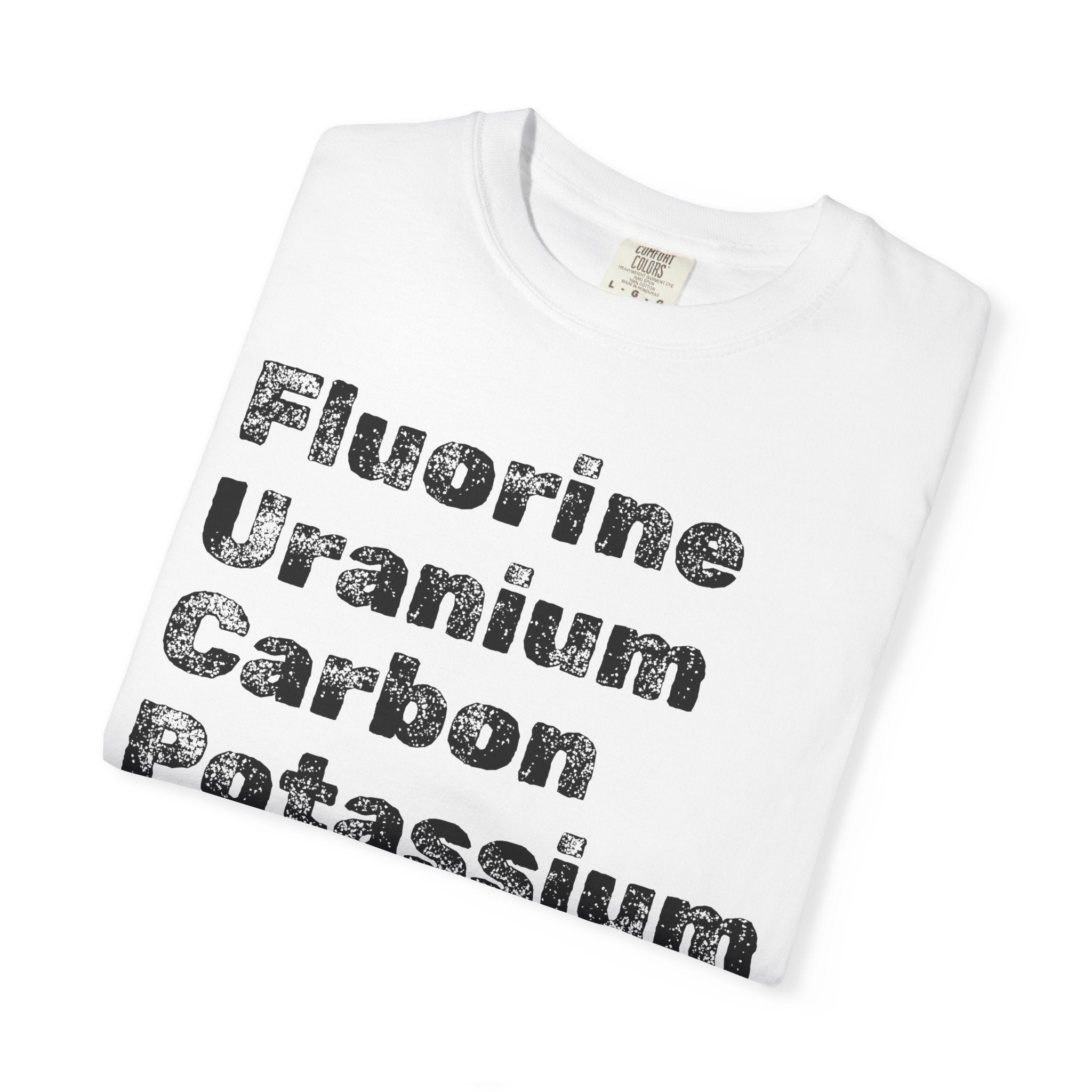 "Periodic Salt" Unisex Garment-Dyed T-shirt