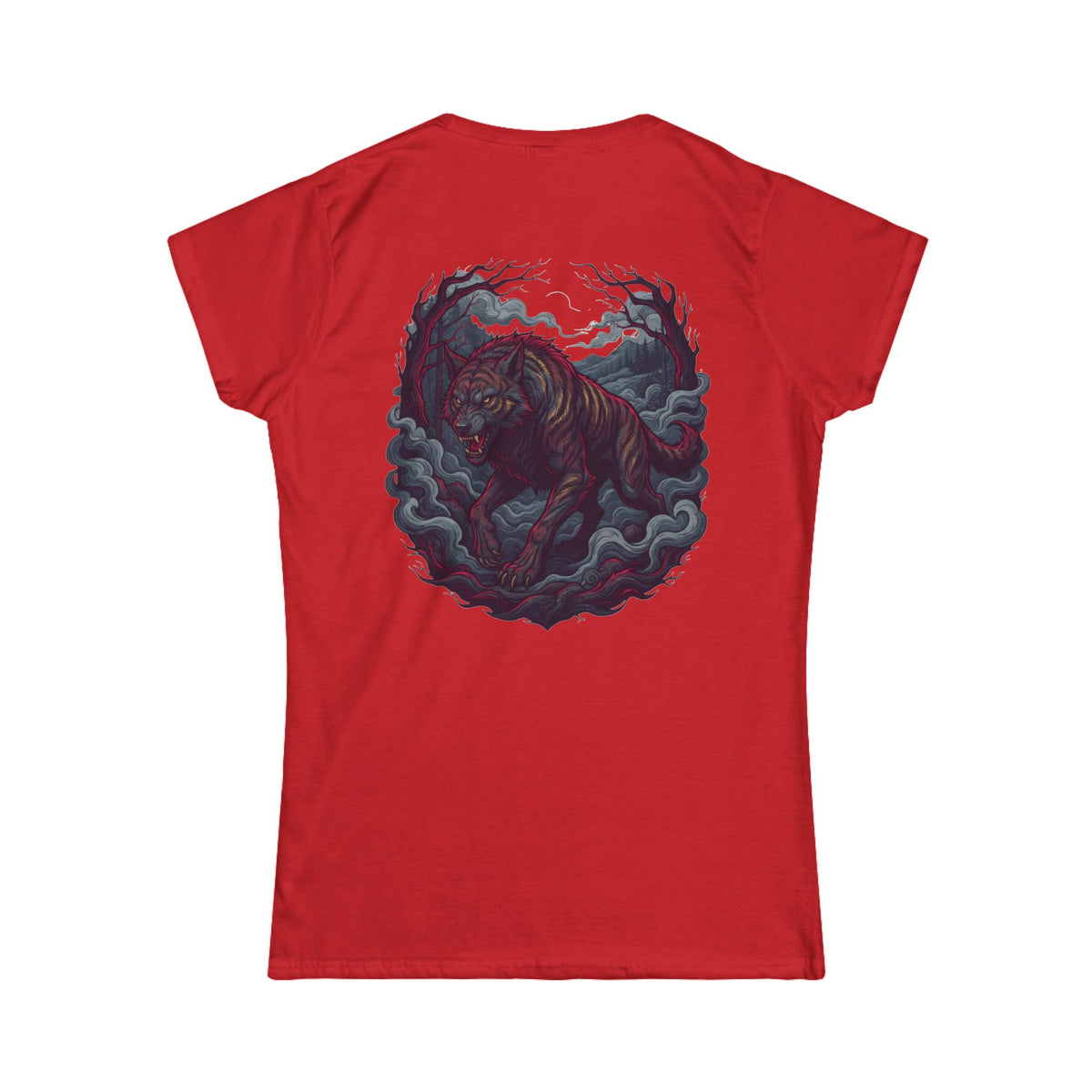 Color: Red | The Beast of Gévaudan (France) Women's Tee