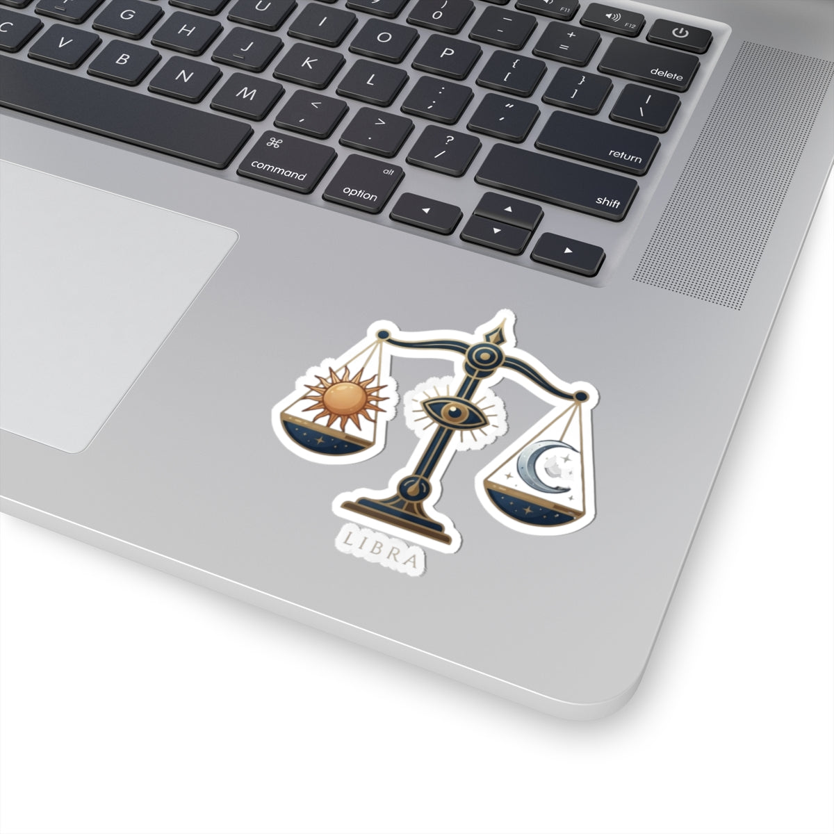"Libra The Balanced Scales" Sticker — Main