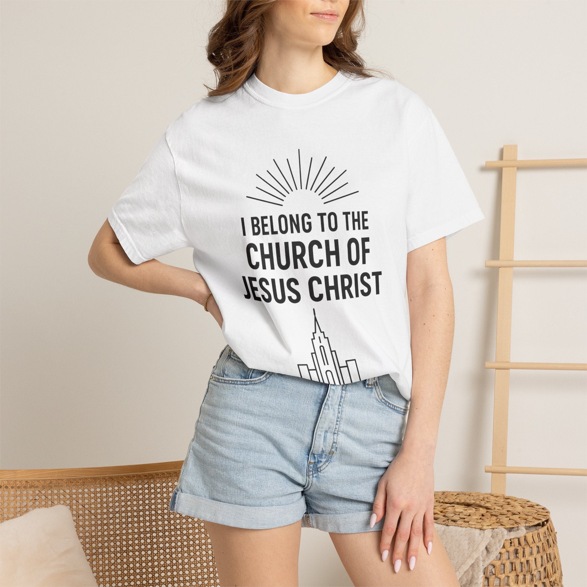 "I Belong" Unisex Garment-Dyed T-shirt
