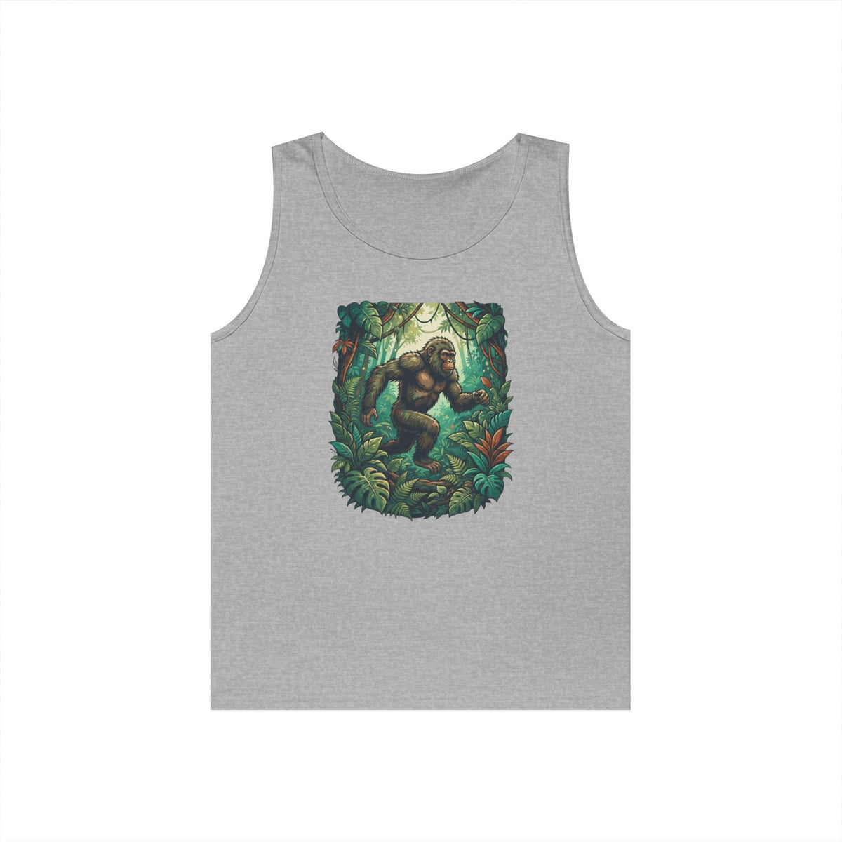 Color: Sport Grey | The Bukit Timah Monkey Man (Singapore) Tank Top