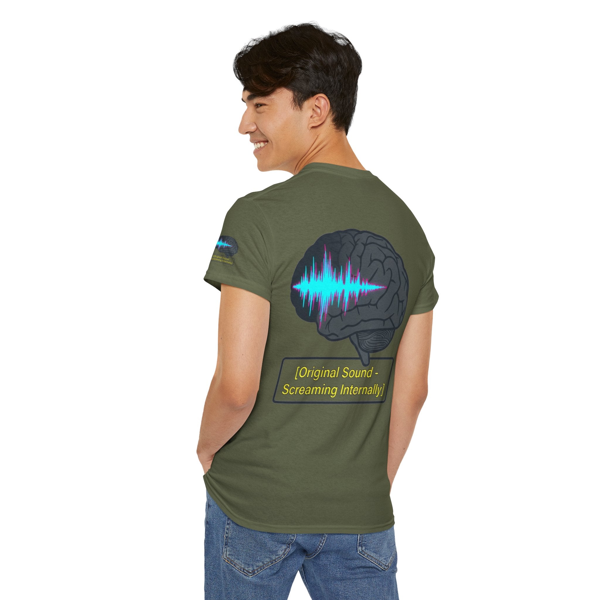 "Screaming Internally" Premium Graphic Tee