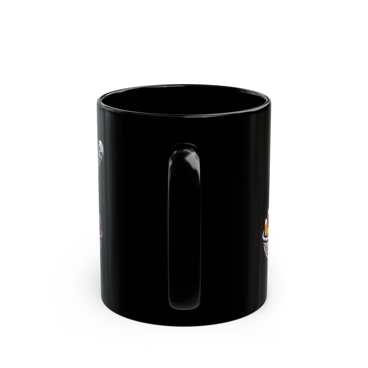 "This Is My Body" Black Ceramic Mug — Graphic