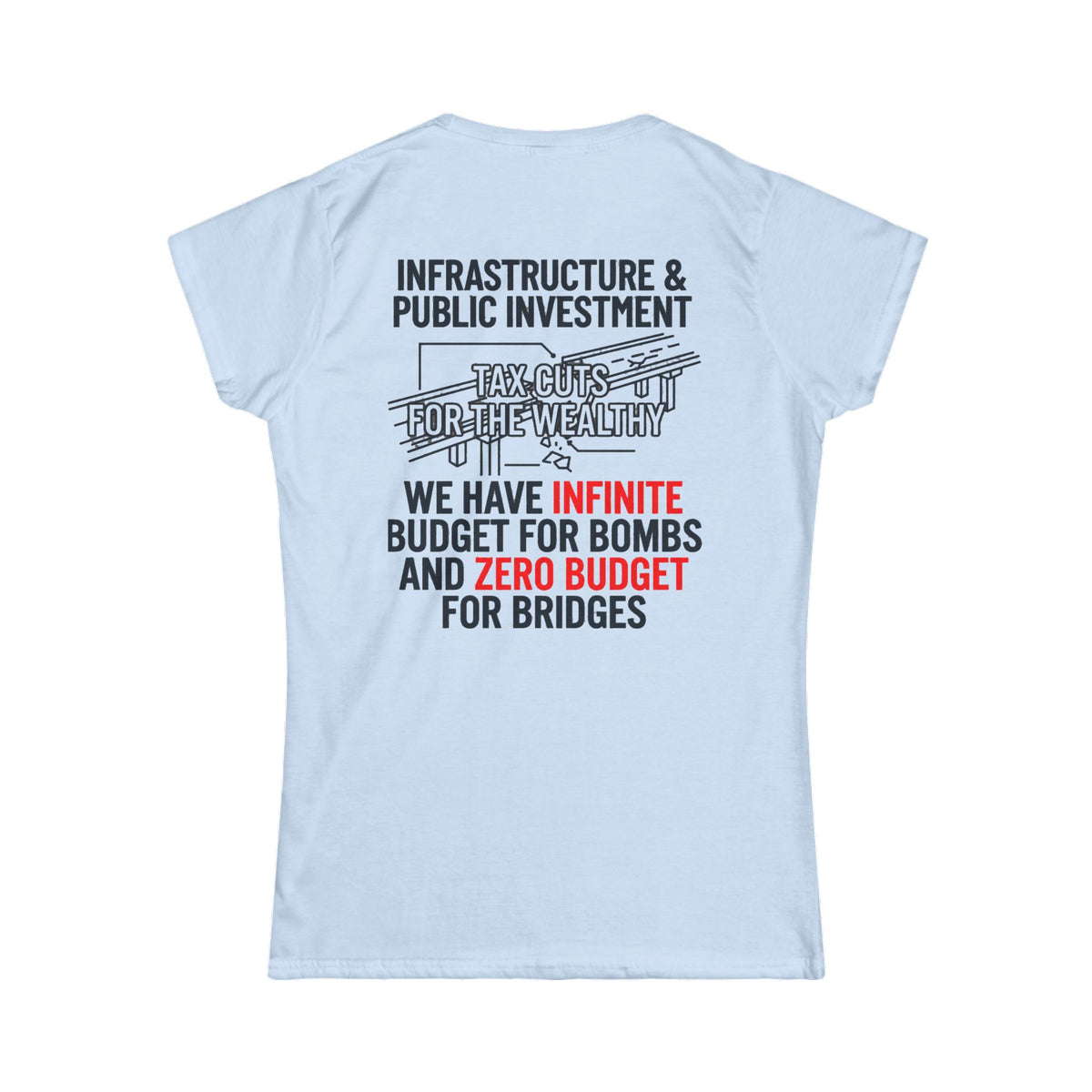 "Protest Series - Fix The Roads" Women's Tee