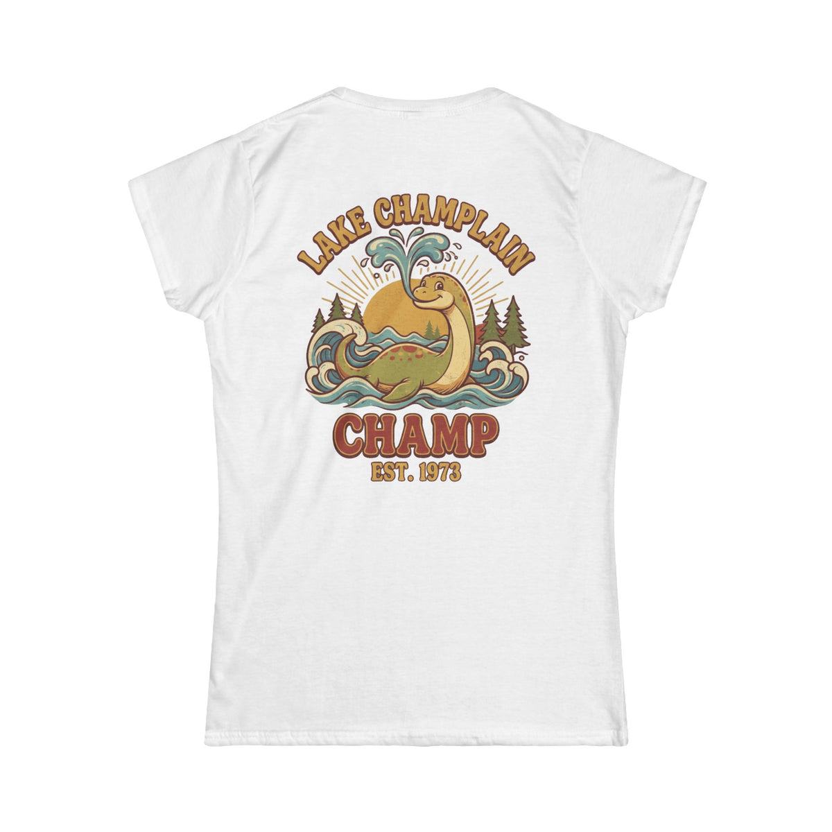 Color: White | Champ (Lake Champlain) Women's Tee