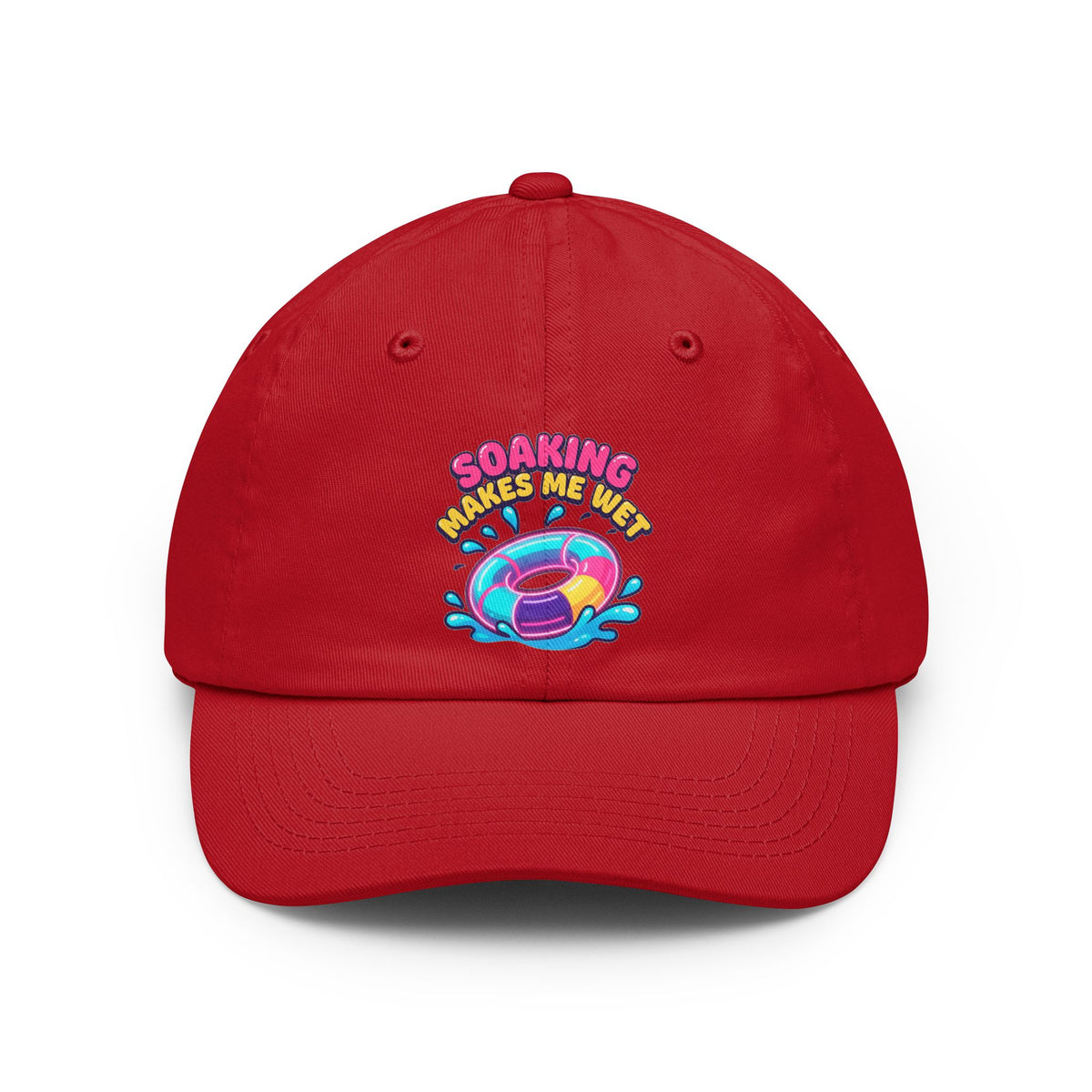 Color: Red | Soaking Makes Me Wet Dad Hat