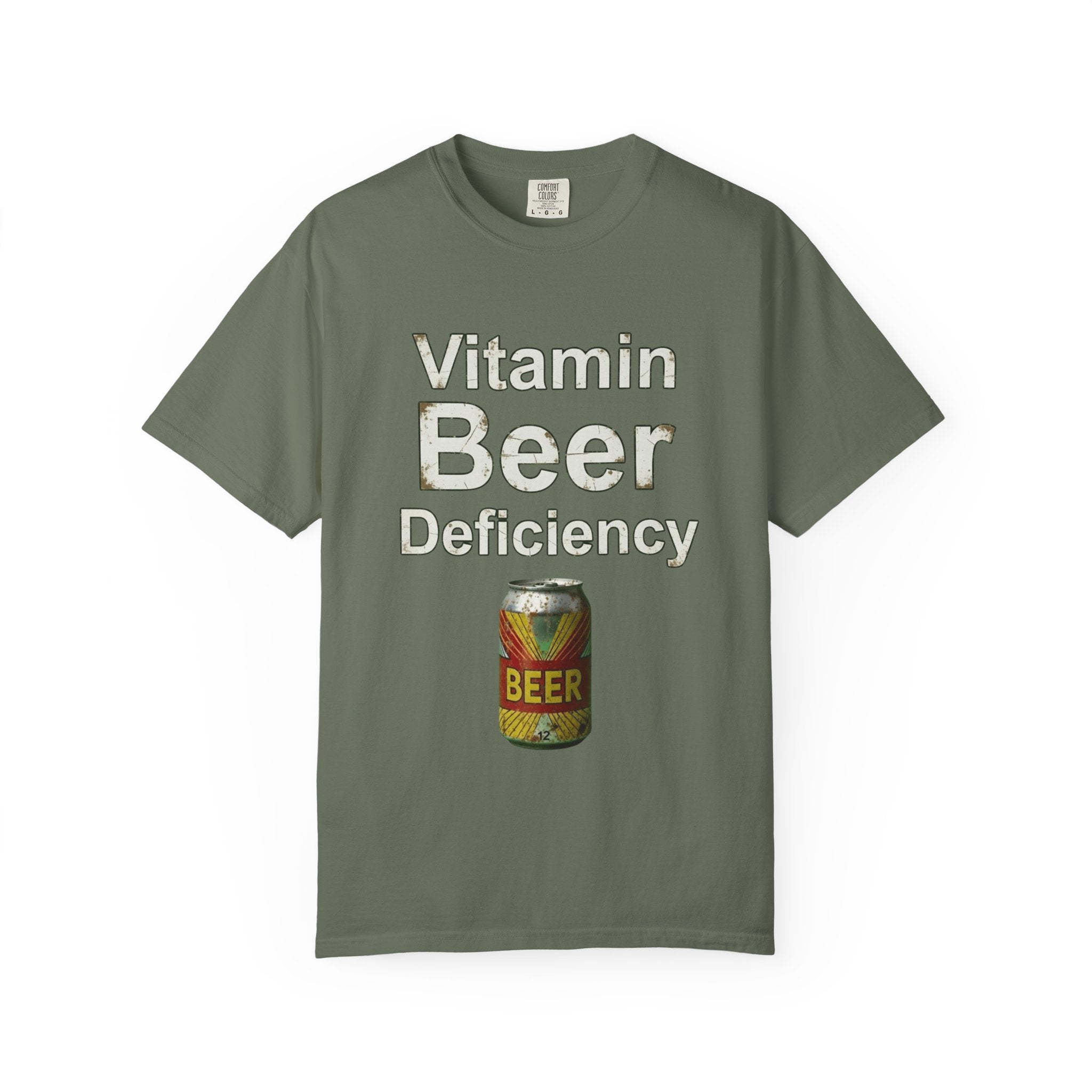"Vitamin Beer" Unisex Garment-Dyed T-shirt