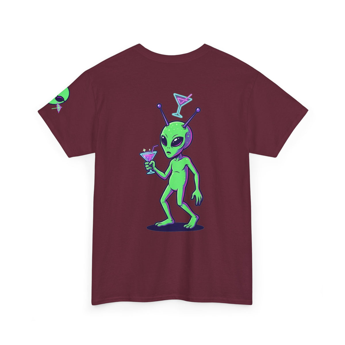 Drunk Alien Premium Graphic Tee