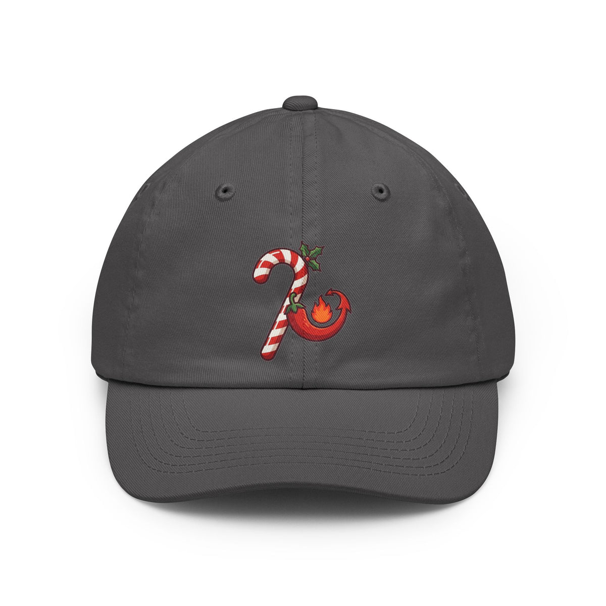 Color: Charcoal | May Your Days Be Merry and Spicy Dad Hat — Graphic