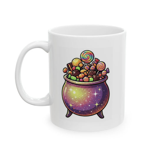 "Witch Better Have My Candy" White Ceramic Mug — Graphic
