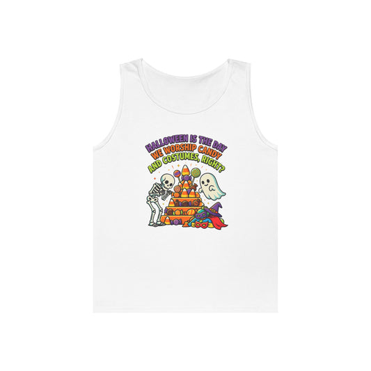 Color: White | Worship Candy Tank Top
