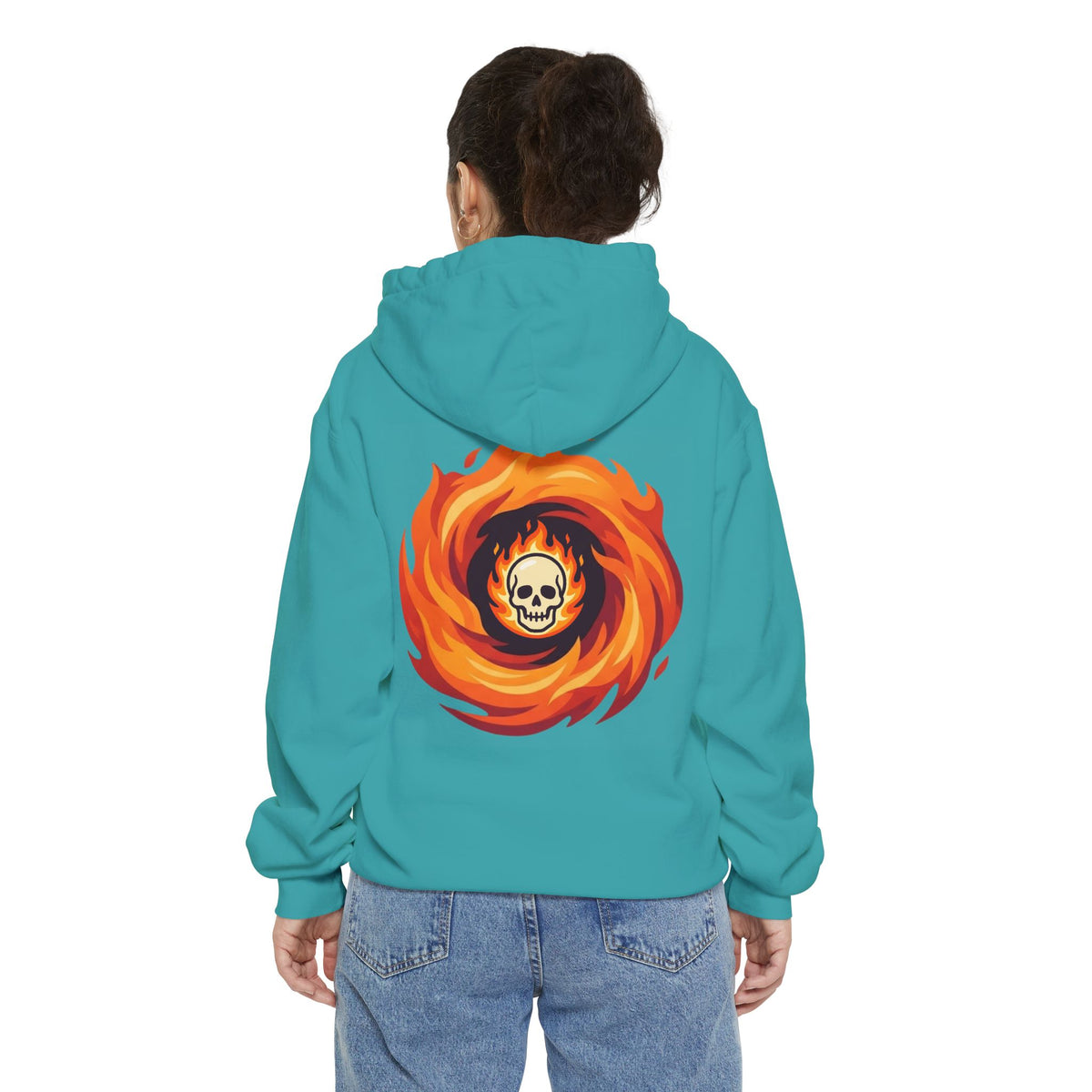 Color: Seafoam | Hellfire Garment-Dyed Hoodie
