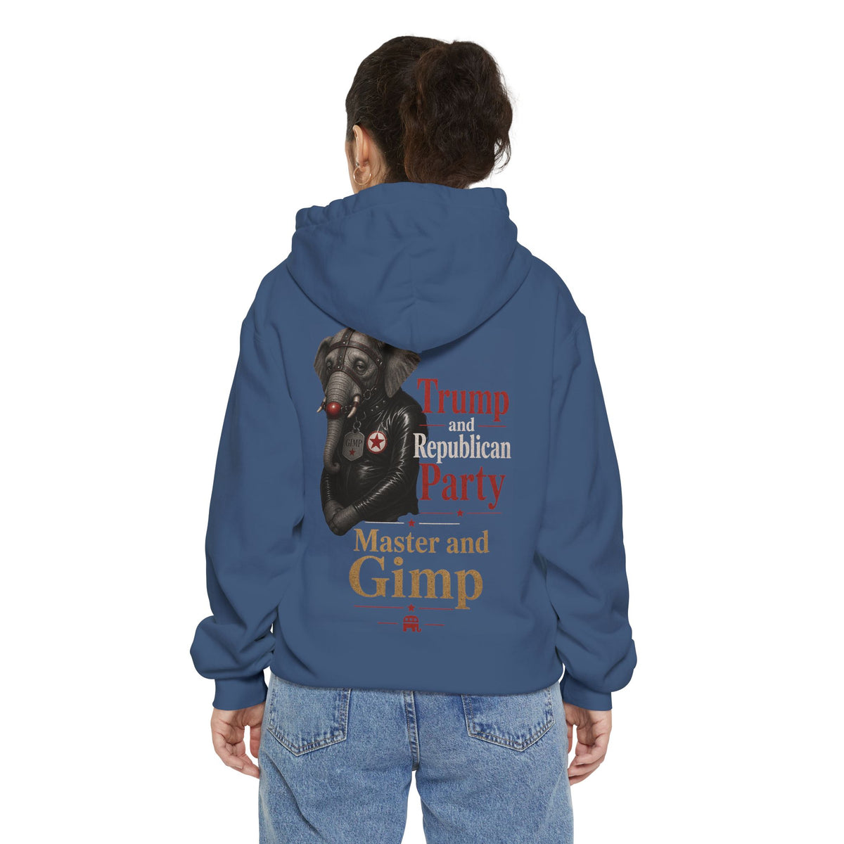 Color: True Navy | Master and Gimp Garment-Dyed Hoodie
