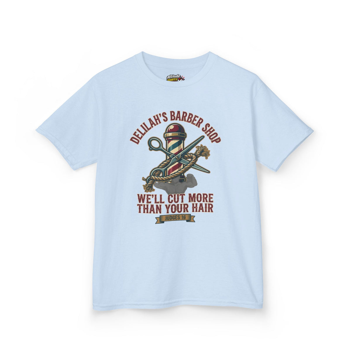 "Good Book Series Delilah's Barber Shop" Kids Tee