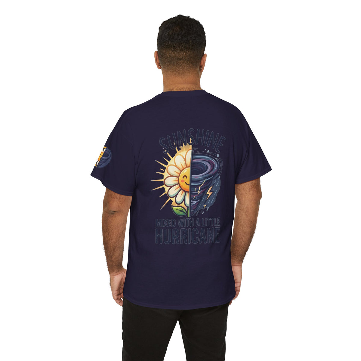 Color: Blackberry | Sunshine Mixed With A Little Hurricane Premium Graphic Tee