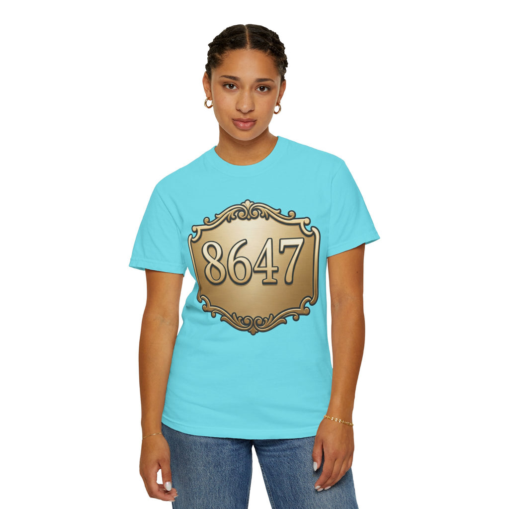 "8647" Unisex Garment-Dyed Tee