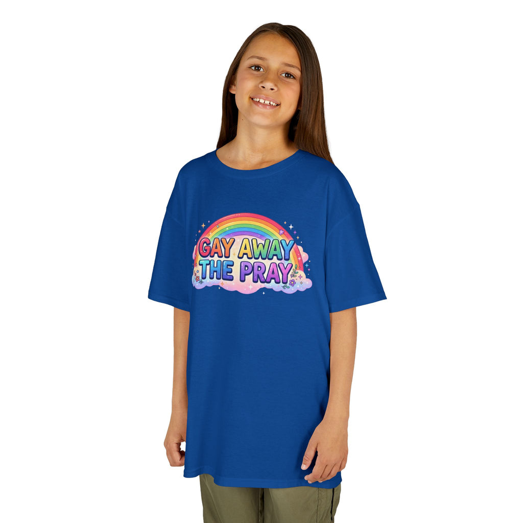"Gay Away The Pray" Kids Tee