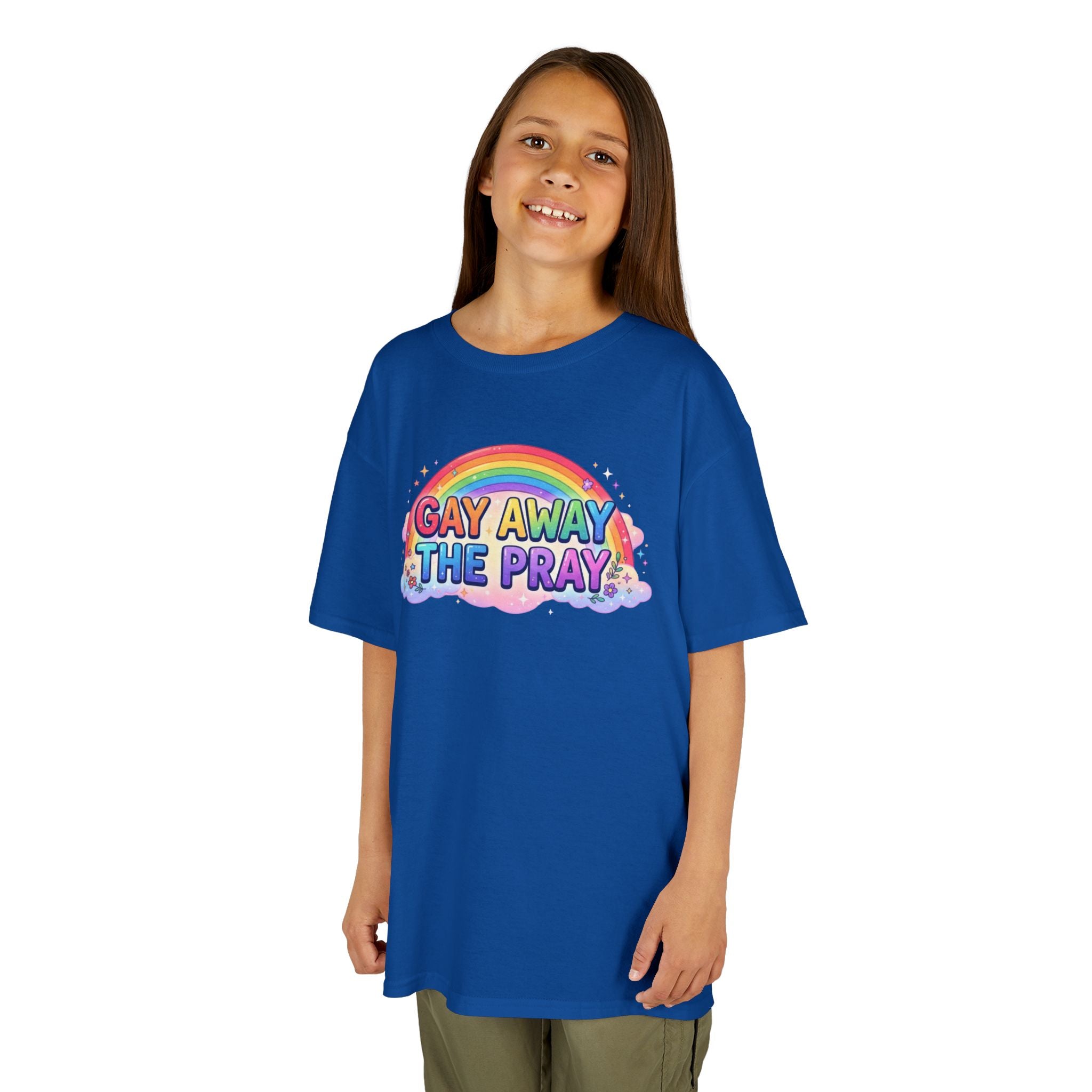 "Gay Away The Pray" Kids Tee