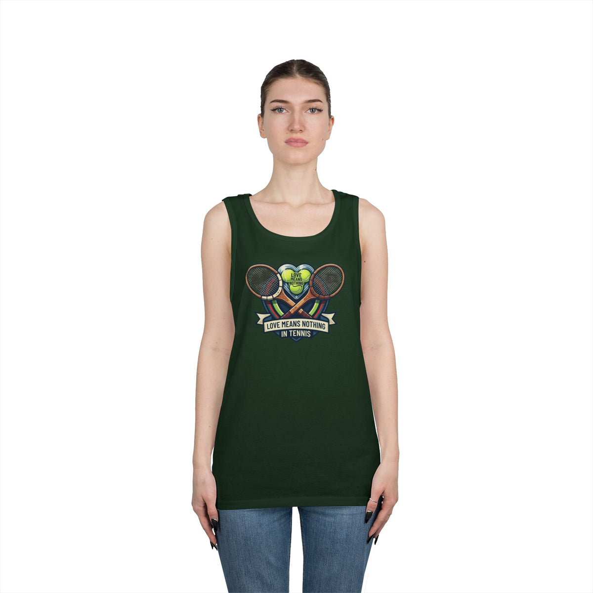 "Love Means Nothing in Tennis" Tank Top