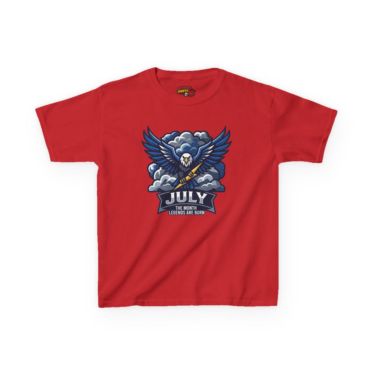 Color: Red | July Legend Kids Tee