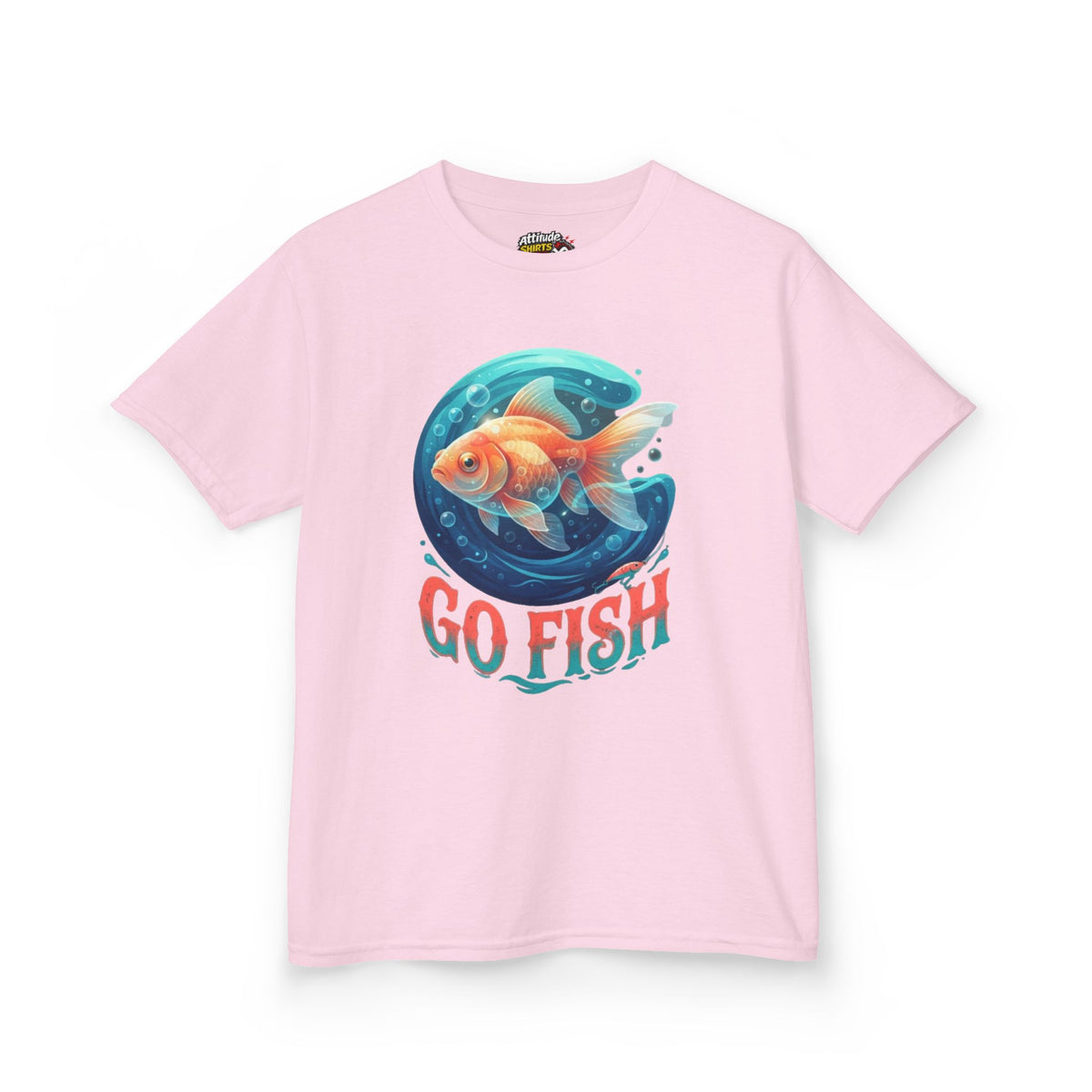 Color: Light Pink | Go Fish Kids Tee