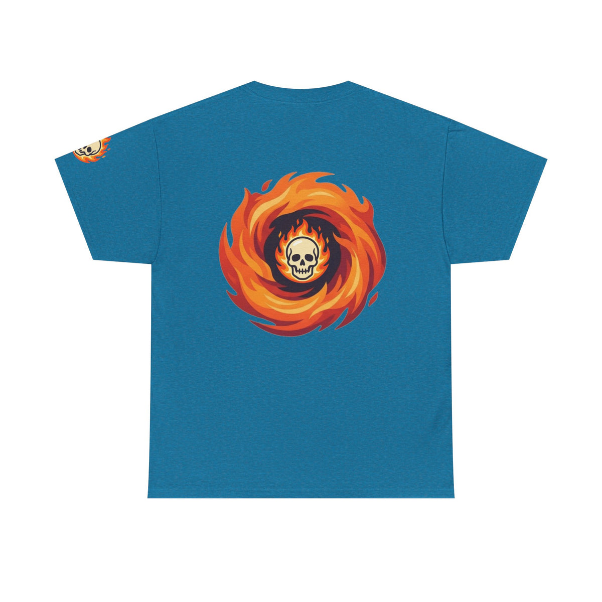 Color: Antique Sapphire | Hellfire Premium Graphic Tee