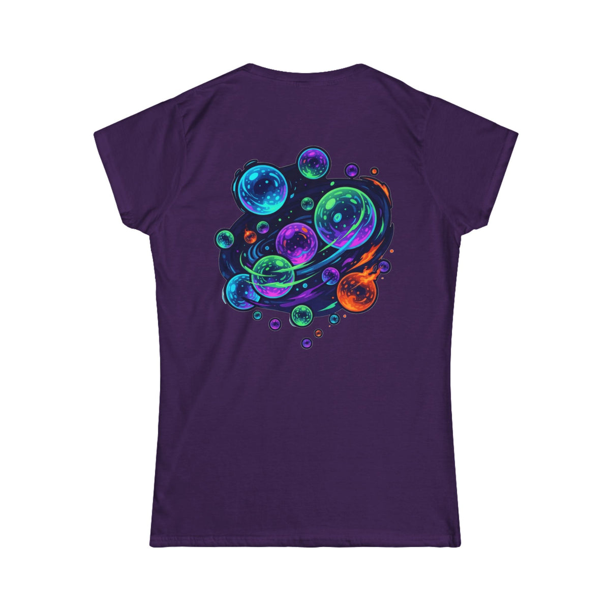 Color: Purple | MinMin Lights (Australian Folklore) Women's Tee