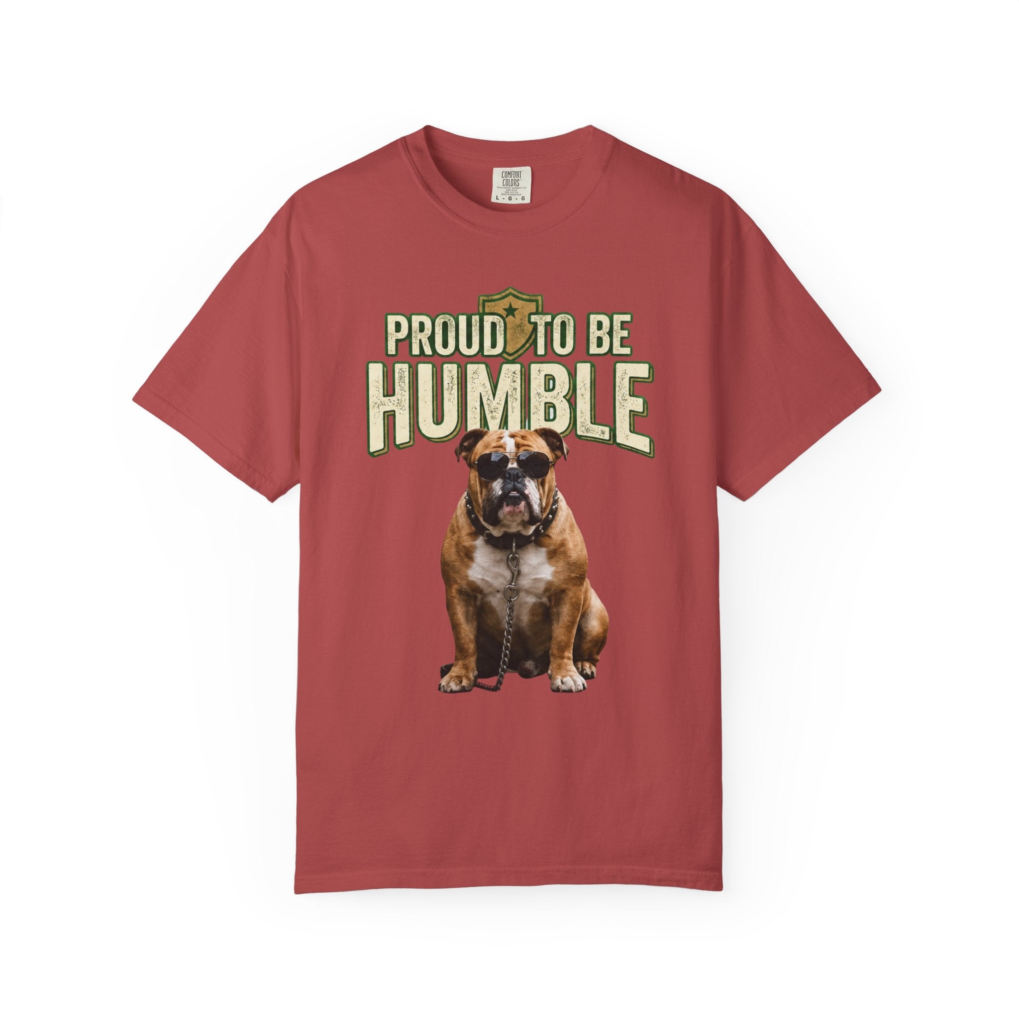 "Proud To Be Humble" Unisex Garment-Dyed Tee