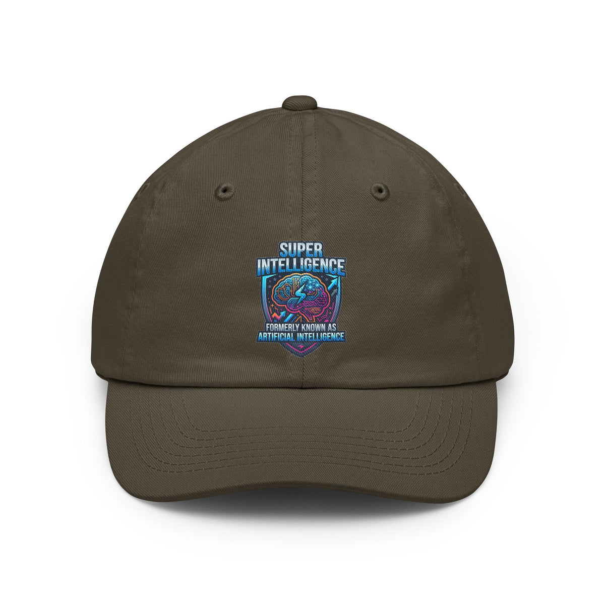 Color: Olive | Super Intelligence Dad Hat