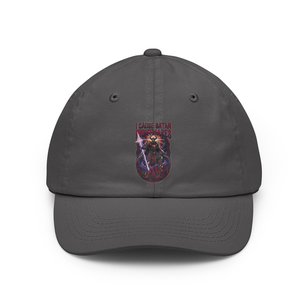 Color: Charcoal | I Cause Satan Nightmares Dad Hat