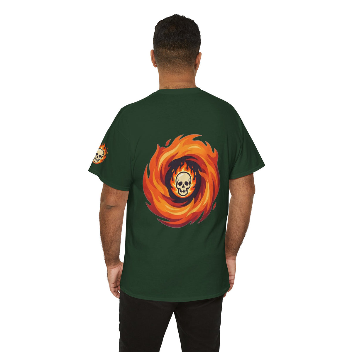 Color: Forest Green | Hellfire Premium Graphic Tee