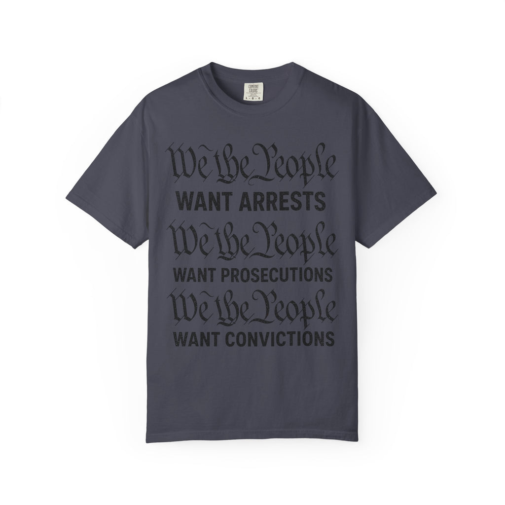 "We the People" Unisex Garment-Dyed Tee