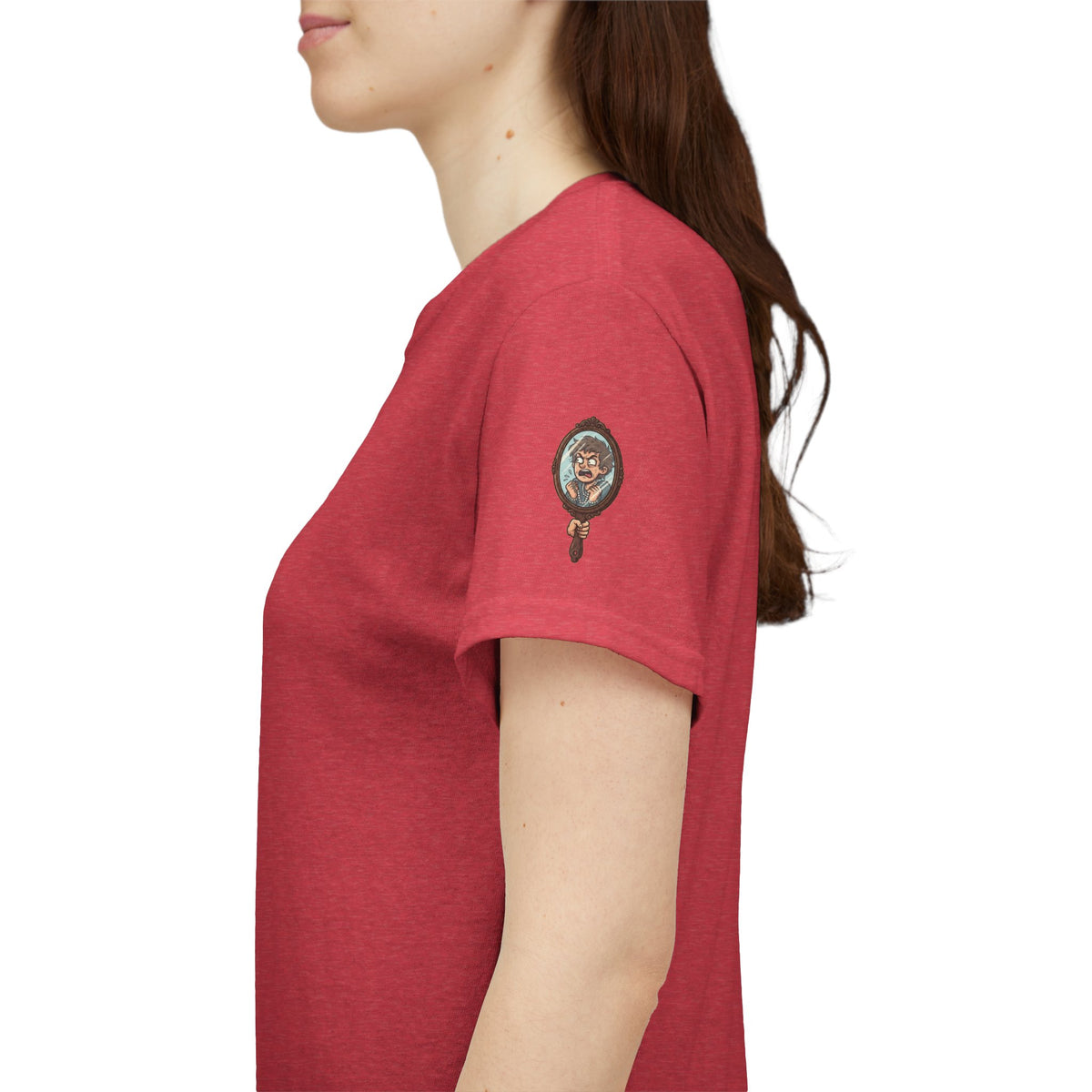 Color: Heather Red | I'm Offended That You're Offended Premium Graphic Tee