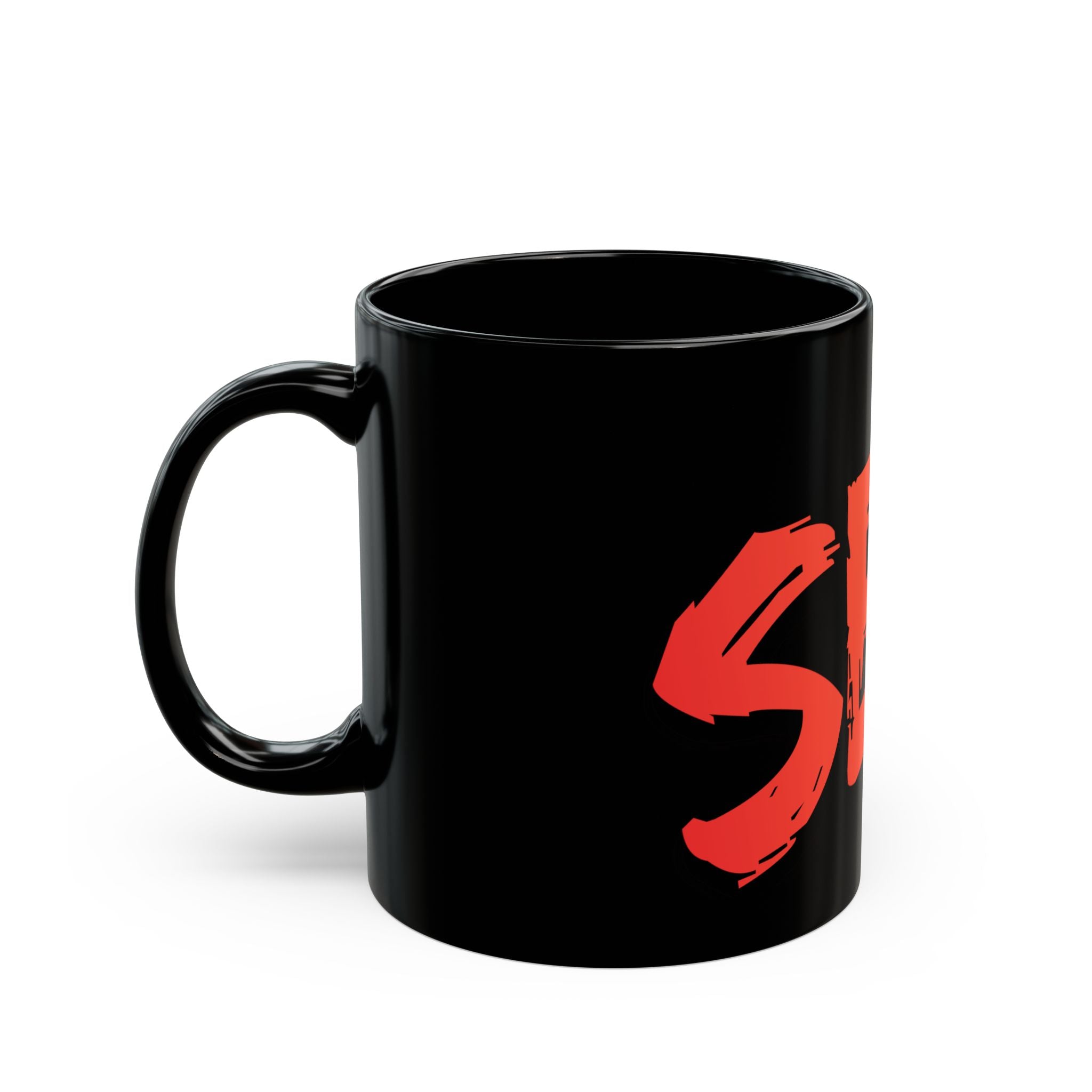 "Built for Sex" Black Ceramic Mug — Graphic