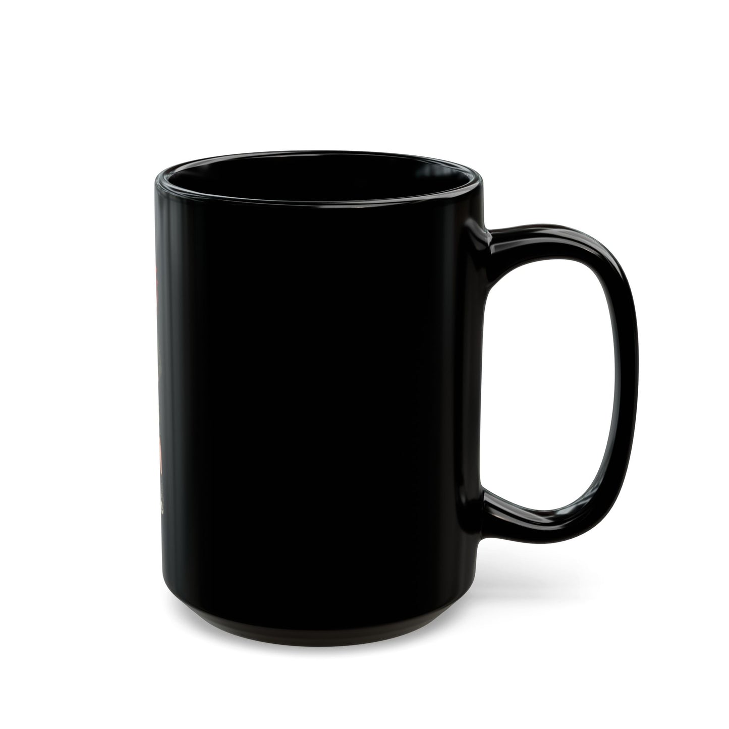 "Skater" Black Ceramic Mug