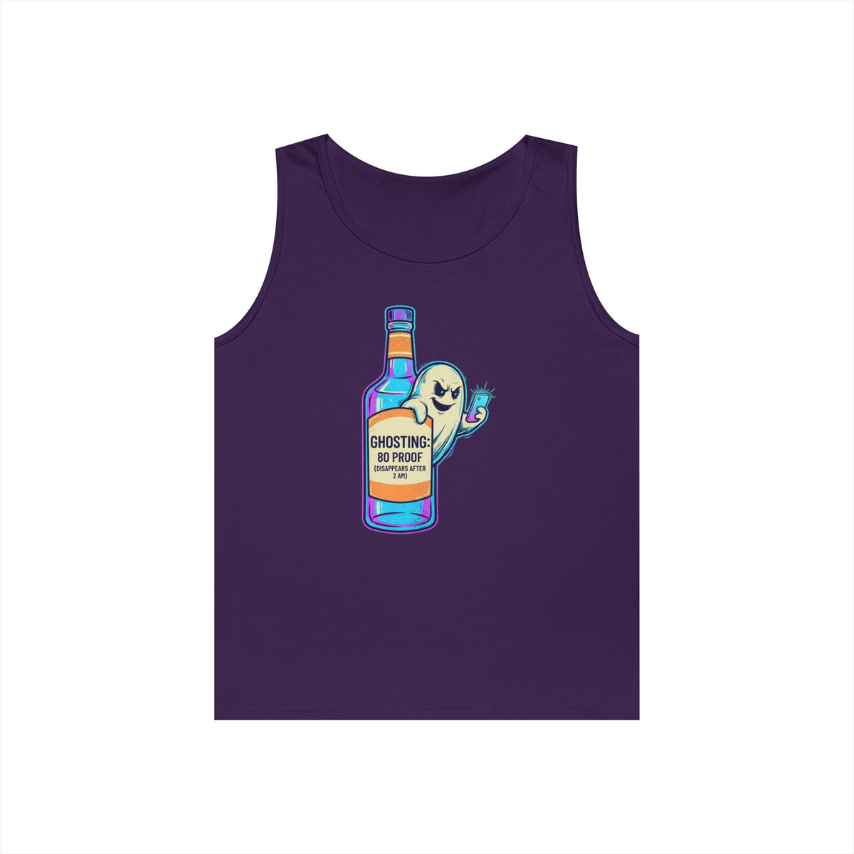 Color: Purple | Ghosting Tank Top